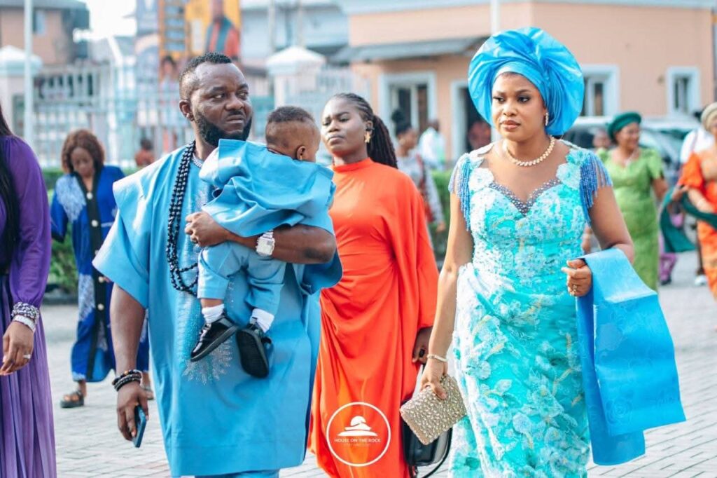 FAMILY DEDICATES BABY BOY AFTER 12 YEARS OF WAITING